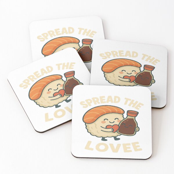 Item preview, Sushi Love – We Roll Together designed and sold by PastimeMastery.
