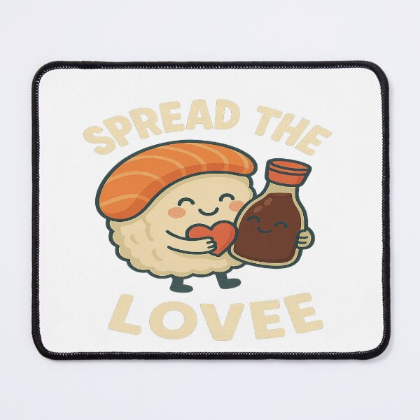 Item preview, Sushi Love – We Roll Together designed and sold by PastimeMastery.