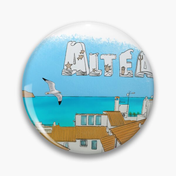 Item preview, Altea, beatifll Mediteranean town in Spain designed and sold by IneffableIllust.