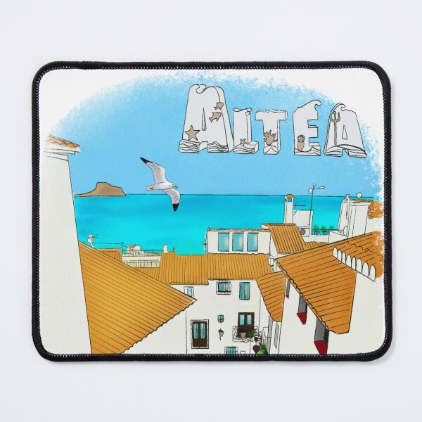 Item preview, Altea, beatifll Mediteranean town in Spain designed and sold by IneffableIllust.
