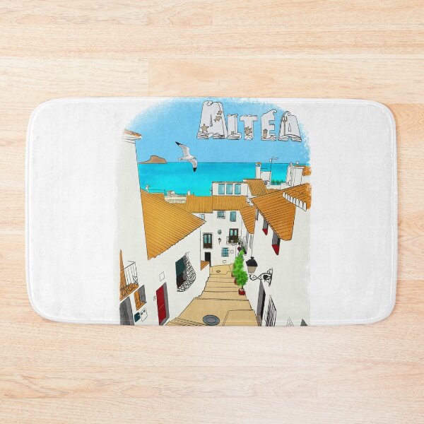 Item preview, Altea, beatifll Mediteranean town in Spain designed and sold by IneffableIllust.
