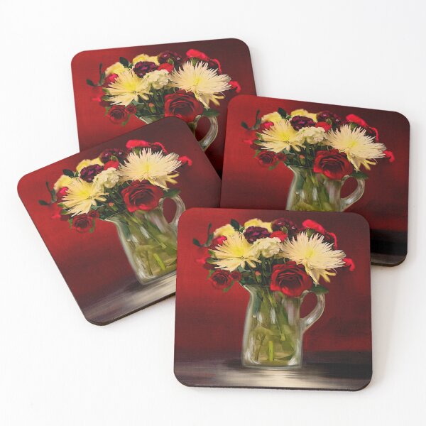 Item preview, Oil Painting Vase of Flowers on Digital Canvas designed and sold by DonnaRaquel.
