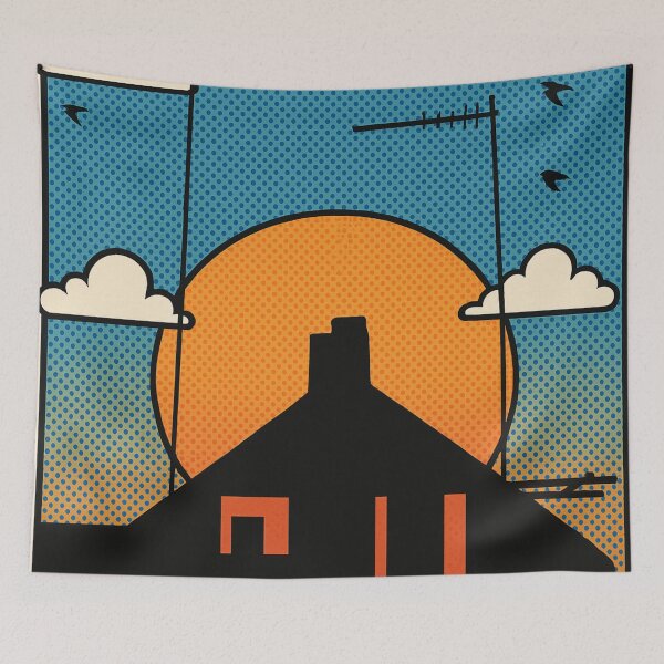 Item preview, City Pop Sunset View designed and sold by Oqueartecura.