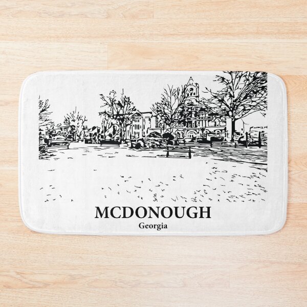 Item preview, McDonough - Georgia designed and sold by Lakeric Cityscapes.