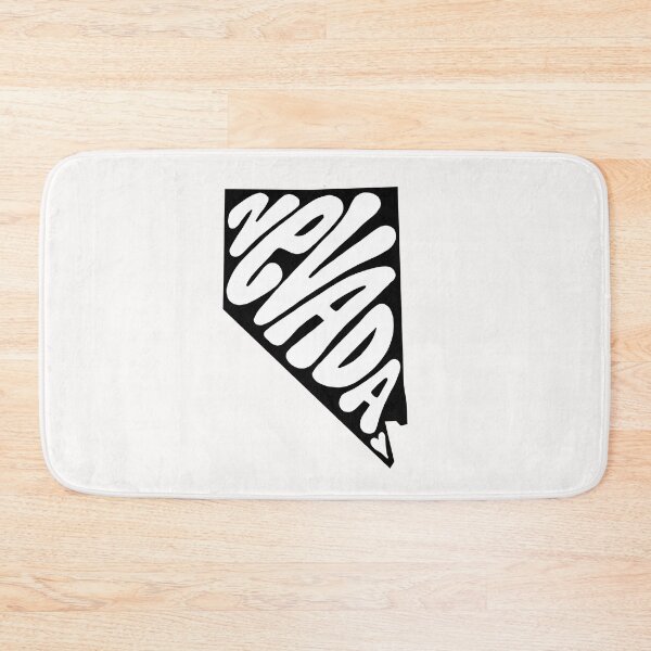 Item preview, Nevada State Art Print (Black) designed and sold by PepAndGrace.