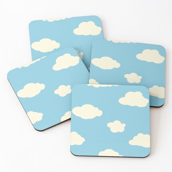 Item preview, Cute Cloud Pattern – Dreamy Sky Aesthetic designed and sold by EntangledQNTM.