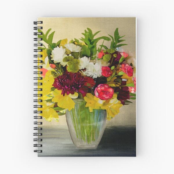 Item preview, Oil Painting Vase of Flowers on Digital Canvas designed and sold by DonnaRaquel.