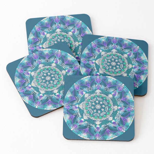 Item preview, Batik Meditation mandala flower designed and sold by AuroraXGreen.