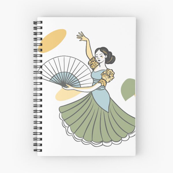 Item preview, Woman with a fan dancing. Music and dancing designed and sold by Erik Visnievskij.