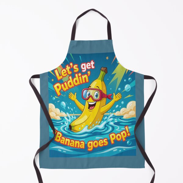 Item preview, Let’s get puddin’licious – Banana goes Pop! designed and sold by FotoworldEdel.