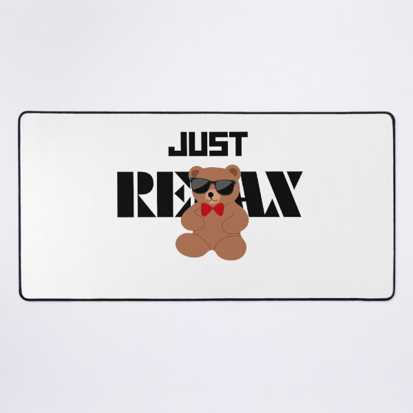 Item preview, Cool Teddy Bear with Sunglasses & Bow Tie just relax designed and sold by MOTAS FASHION .