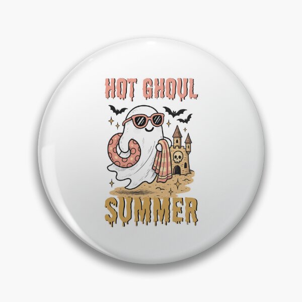 Item preview, Retro Halloween Spooky Hot Ghoul Summer Cute Ghost designed and sold by Run to Creations.