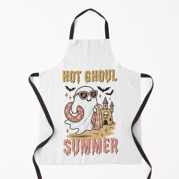 Item preview, Funny Hot Ghoul Summer Cute Ghost Sunglasses Sandcastle designed and sold by Run to Creations.