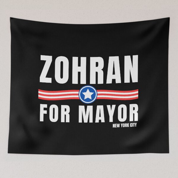 Item preview, Zohran Mamdani designed and sold by ANNINOART ⭐⭐⭐⭐⭐.