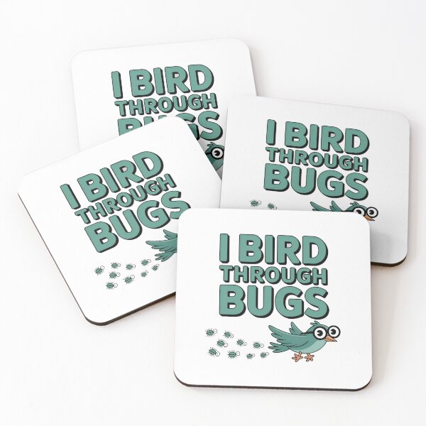 Item preview, I Bird Through Bugs – Running Bird and Insects designed and sold by Brainy Bird's Place.