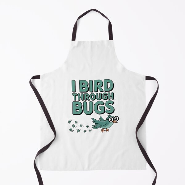 Item preview, I Bird Through Bugs – Running Bird and Insects designed and sold by Brainy Bird's Place.