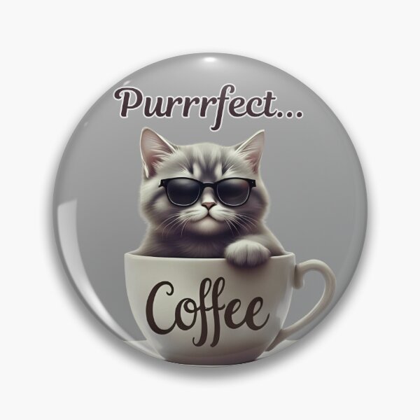 Item preview, Purrrfect Coffee designed and sold by Liz Redbrake.