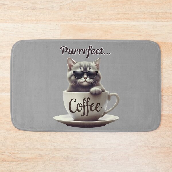 Item preview, Purrrfect Coffee designed and sold by Liz Redbrake.