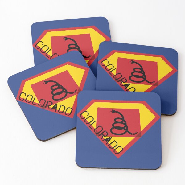Item preview, COLORADAN SHIELD - Freedom Is The Superpower - Modern Gadsden Snake Flag - Dont Tread On Me SUPERHERO COLORADO spellout design designed and sold by pelagio.
