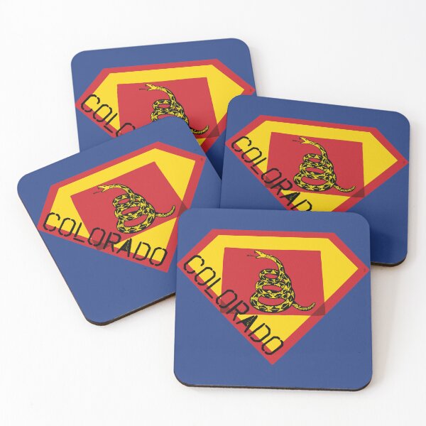 Item preview, COLORADAN SHIELD - Freedom Is The Superpower -  Gadsden Snake Flag - Dont Tread On Me SUPERHERO COLORADO spellout design designed and sold by pelagio.