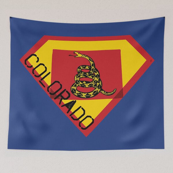 Item preview, COLORADAN SHIELD - Freedom Is The Superpower -  Gadsden Snake Flag - Dont Tread On Me SUPERHERO COLORADO spellout design designed and sold by pelagio.