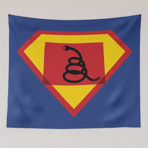 Item preview, COLORADAN Shield - Freedom Is The Superpower - Modern Gadsden Snake Flag - Dont Tread On Me SUPERHERO COLORADO  design designed and sold by pelagio.
