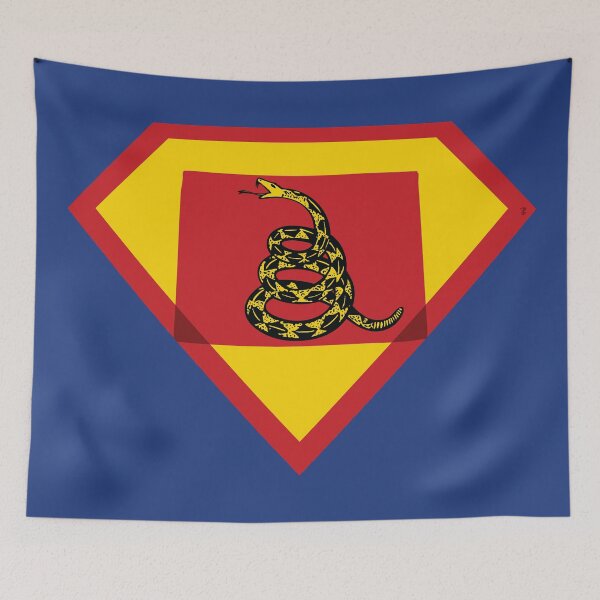 Item preview, COLORADAN SHIELD - Freedom Is The Superpower -  Gadsden Snake Flag - Dont Tread On Me SUPERHERO COLORADO  design designed and sold by pelagio.