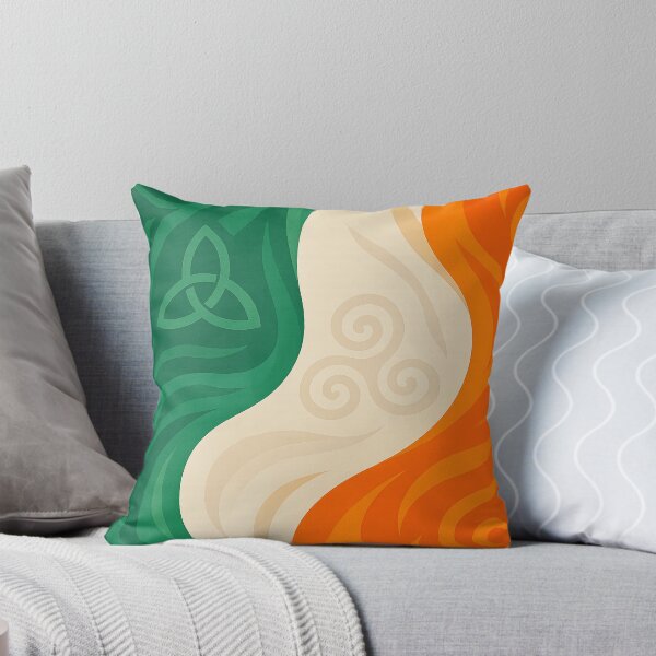 Item preview, Diseño tricolor ondulado designed and sold by Everything Éire.