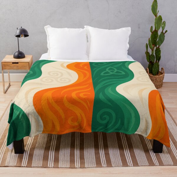 Item preview, Wavy Tricolour Design designed and sold by Everything Éire.