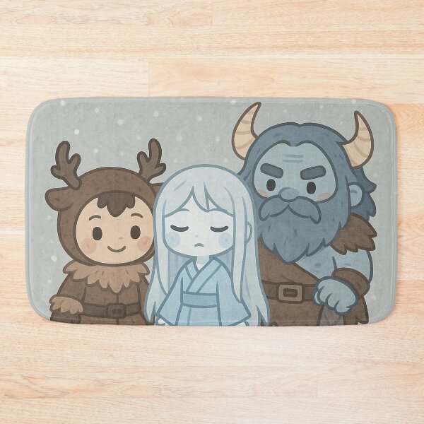 Item preview, Ijiraq, Yuki-Onna and Jotnar 09 designed and sold by AIfolklore.