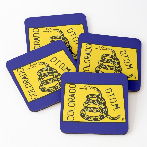 Item preview, Copy of WYOMINGITE WYOMINGIAN - Libertarian - Don't Tread On Me Gadsden Snake on  WYOMING  Map on Blue default background, #020279 designed and sold by pelagio.