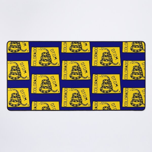 Item preview, Copy of WYOMINGITE WYOMINGIAN - Libertarian - Don't Tread On Me Gadsden Snake on WYOMING Map on Blue default background, #020279 designed and sold by pelagio.