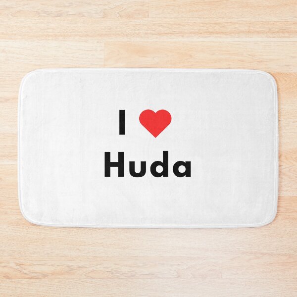 Item preview, I Heart Huda Name Lettering designed and sold by ali571.