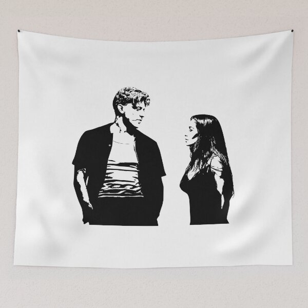 Item preview, Tom Francis and Nicole Sunset Blvd Outline designed and sold by baranskini.