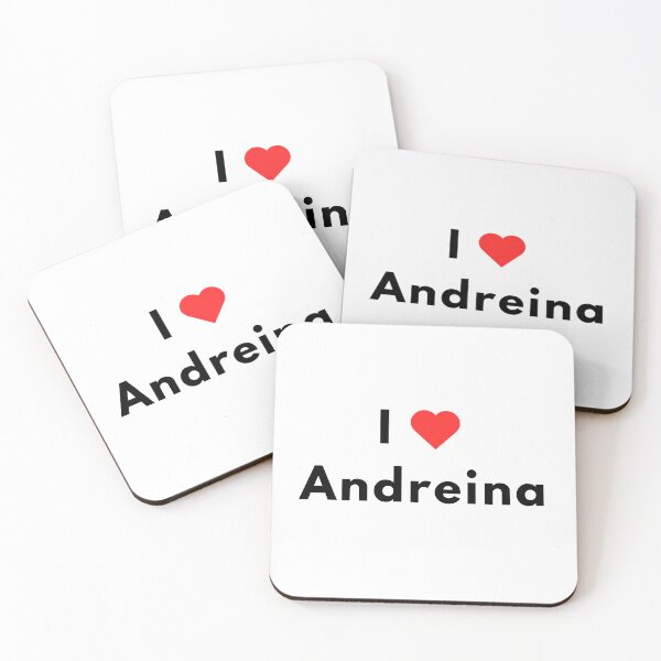 Item preview, I Heart Andreina Name Lettering designed and sold by ali571.