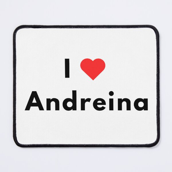 Item preview, I Heart Andreina Name Lettering designed and sold by ali571.