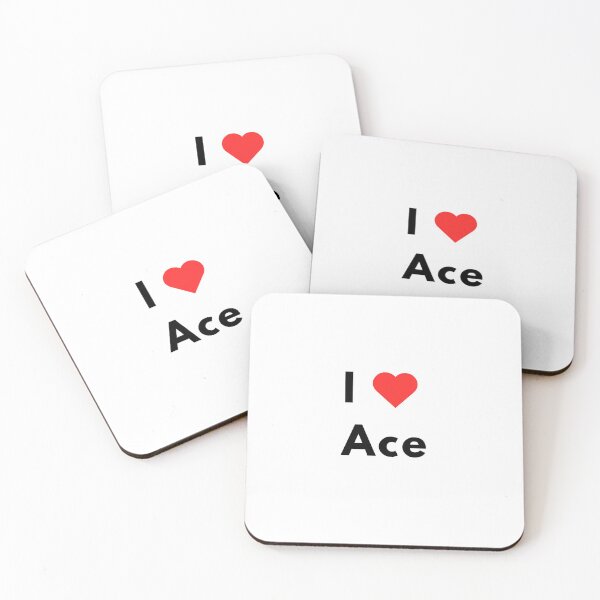 Item preview, I Heart Ace Name Lettering designed and sold by ali571.