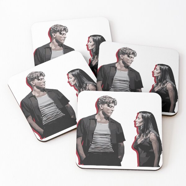 Item preview, Tom Francis and Nicole Sunset Blvd Outline designed and sold by baranskini.