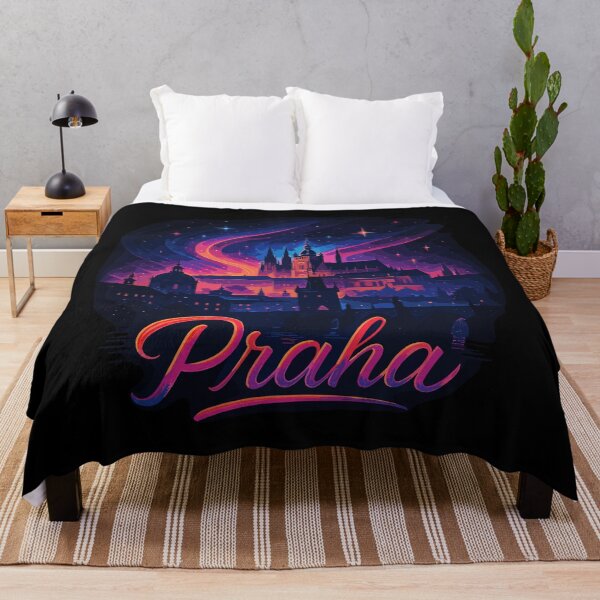 Item preview, Prague Praha City Czech Republic Silhouette Gift designed and sold by Pineapple-Tree.