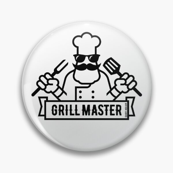 Item preview, Grill Master (Grilling / Barbecue / BBQ / 1C) designed and sold by MrFaulbaum.