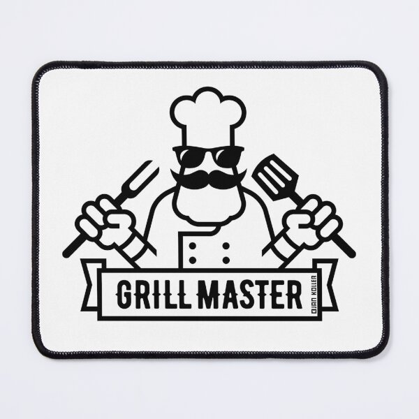 Item preview, Grill Master (Grilling / Barbecue / BBQ / 1C) designed and sold by MrFaulbaum.