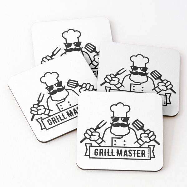 Item preview, Grill Master (Grilling / Barbecue / BBQ / 1C) designed and sold by MrFaulbaum.