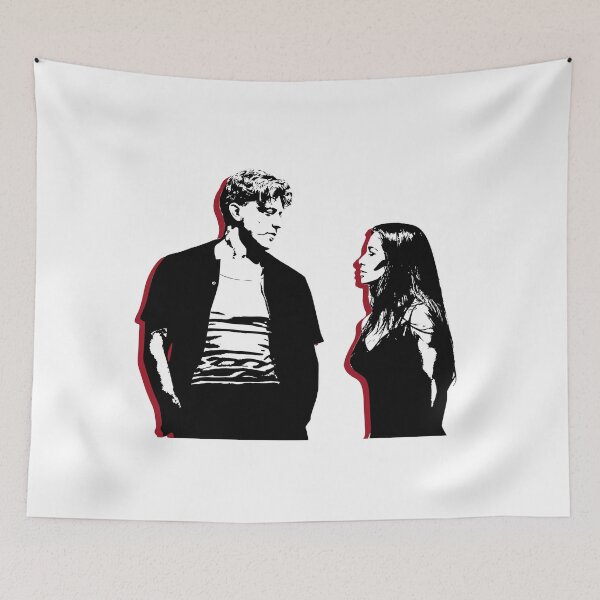 Item preview, Tom Francis and Nicole Sunset Blvd Outline designed and sold by baranskini.