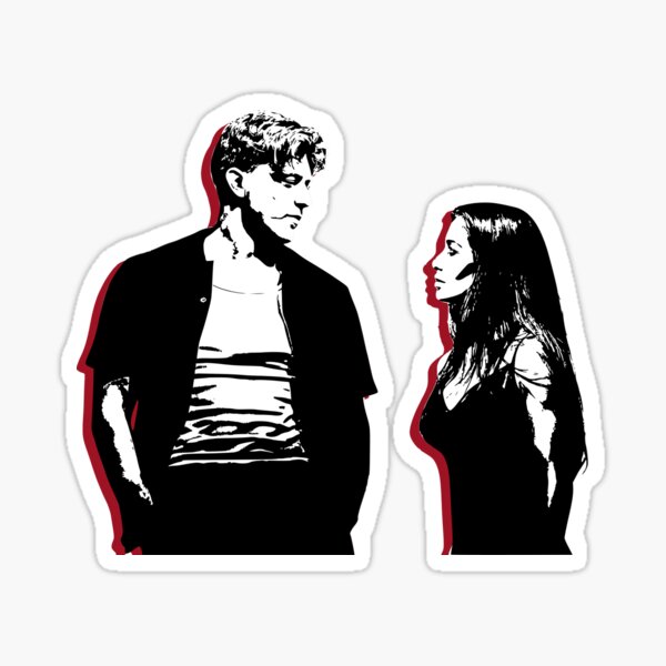 Item preview, Tom Francis and Nicole Sunset Blvd Outline designed and sold by baranskini.