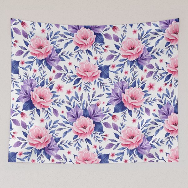 Item preview, Floral Decorative Seamless Pattern designed and sold by Wordsmith-Wear.