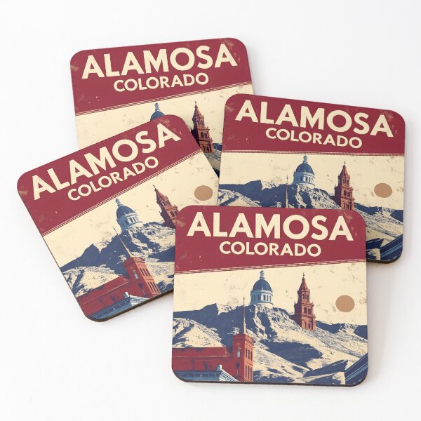 Item preview, Alamosa Colorado USA Vintage Travel Tourism  designed and sold by TravelersGems.
