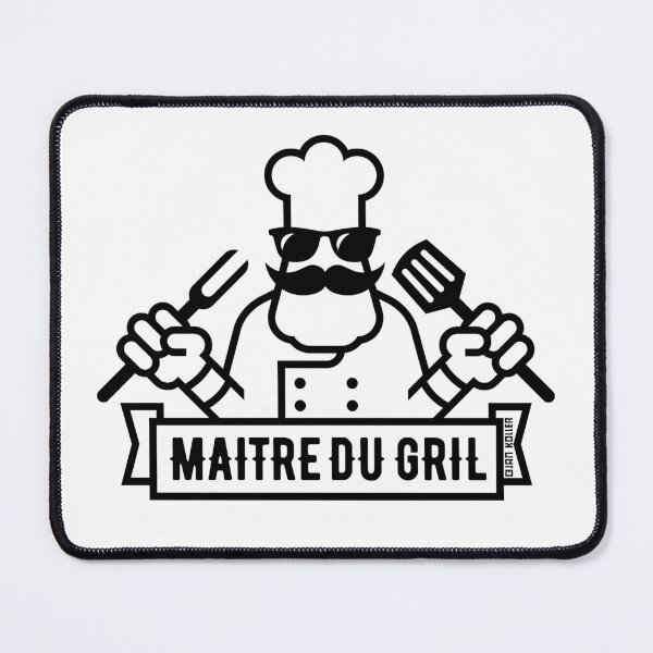 Item preview, Maître Du Gril (Grilling / Barbecue / BBQ / 1C) designed and sold by MrFaulbaum.