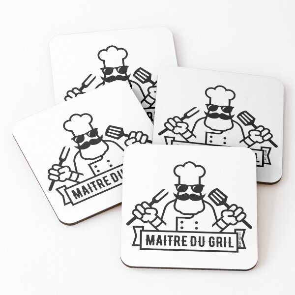 Item preview, Maître Du Gril (Grilling / Barbecue / BBQ / 1C) designed and sold by MrFaulbaum.