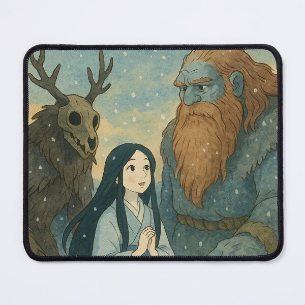 Item preview, Ijiraq, Yuki-Onna and Jotnar 11 designed and sold by AIfolklore.
