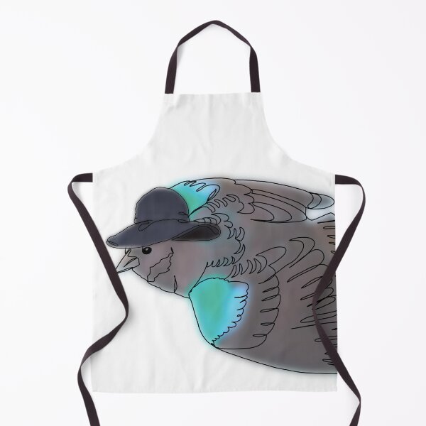 Item preview, Blackbird in a Floppy Sun Hat – animalzinhats designed and sold by Ashley’sAnimalz.